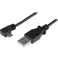 Startech Right Angle Micro-USB Charge & Sync Cable M/M