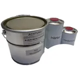 Lackpoint 1 Liter Set 2K Bootslack RAL 9010 Reinweiß Uni kein Klarlack Yachtlack Motorboot