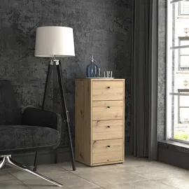 Forte Tempra 2 38,6 x 85,5 x 34,8 cm Beige / Braun