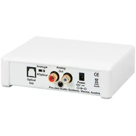 Pro-Ject BT Box E HD, High Definition BT5.0 Audioempfänger mit aptX HD, Weiß