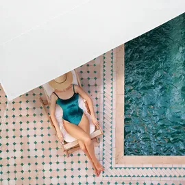 Relaxdays Sonnensegel rechteckig weiß 2,5 x 3,5 m