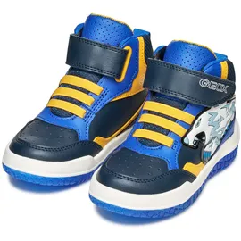 GEOX Buzzerlight Kinder Navy/Gelb 25