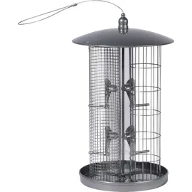 Dobar 3-Kammer Futterspender aus Metall