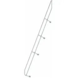 MUNK zweiter Handlauf Aluminium-Treppe 60° 14 Stufen