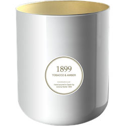 Cereria Molla Tobacco & Amber Vegane Wachskerze Glas 4 Dochte - 3 kg