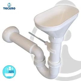 tecuro Trichtersiphon Geruchsverschluss