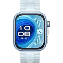Huawei Watch Fit 4 Pro Silber Flourelastomerarmband Blau