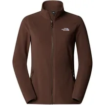 The North Face W 100 Glacier FZ - EU Damen Smokey Brown M