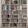 Vicco CD-Regal Jukebox, Beton, 105.4 x 136 cm,