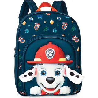 Fabrizio Paw Patrol Jungen Kindergartenrucksack 3 6 Jahren Marshall Abenteuer - Dunkelblau