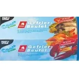 Papstar Gefrierbeutel, 4 l 40 cm x 25 cm transparent