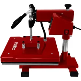 MONSTER SHOP 38 x 38cm Hitzepresse Schwenkbare Transferpresse Heißpresse Textilpresse T-Shirtpresse Sublimationsdruck Touchscreen Einstellbarer Dru...