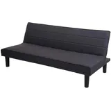 MCW Schlafsofa MCW-J17, Couch Klappsofa Gästebett Bettsofa, Schlaffunktion Stoff/Textil ~ anthrazit-grau