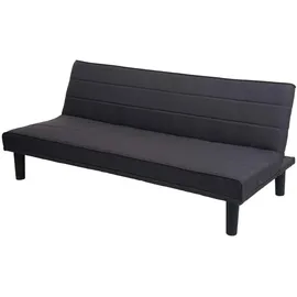 MCW Schlafsofa MCW-J17, Couch Klappsofa Gästebett Bettsofa, Schlaffunktion Stoff/Textil ~ anthrazit-grau