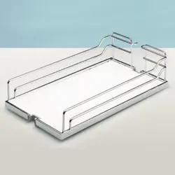 Hettich Auszugsr.-Einhängetablar mit Rutschstopp Arena CLASSIC 9082249 Stahl
