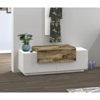 INOSIGN »Coro, Schuhbank, Schuhkommode, Schuhregal grifflos, Doppeltiefe«, 2 Türen,