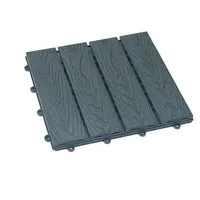 Home Deluxe WPC Klickfliesen BAVARO PREMIUM Anthrazit 1 m2