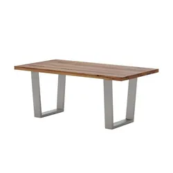 Woodford Massivholztisch  Pantheon , holzfarben , Maße (cm): B: 90 H: 76