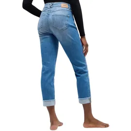 Angels Jeans Darleen Crop mit Destroyed-Effekten in Hellblau-D42