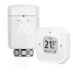 Eve Thermo Raumkomfort-Set für Apple Home: 1 Eve Thermo + 1 Eve Thermo Control
