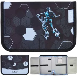 Herlitz Loop Plus 10-tlg. Cyber Soccer blau