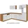 Held Küchenzeile Sorrento L-Form 270 x 210 cm weiß