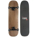 JUCKER HAWAII Skateboard NUHA 8.5 Complete Black // Skateboard mit hochwertigen Komponenten // Für Anfänger bis Profis // Fahrspaß garantiert // Von Skatern für Skater //