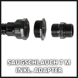 Einhell Saugschlauch 25 mm 1 Zoll 7 m (4173645)
