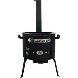 Grillpeter Utschak Asamat Ø 45 cm Gusseisen Schwarz