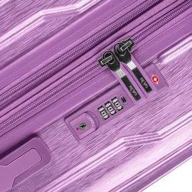 HEYS Xtrak Koffer-Set 3-tlg. lila/polycarbonat