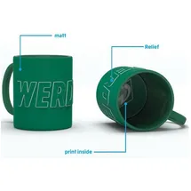 Werder Bremen Kaffeetasse 0,22 l Grün 3