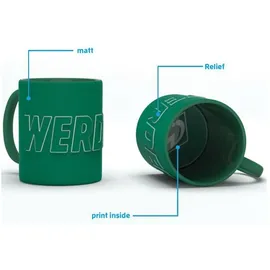Werder Bremen Kaffeetasse 0,22 l Grün 3