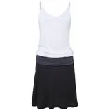 Beachtime Strandkleid Schwarz/Grau 40