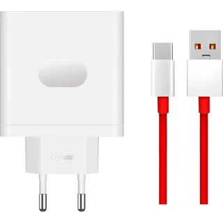 Original OnePlus 12 12R 11 11 Pro 10 9 Nord 100W SUPERVOOC Schnellladegerät Adapter Netzteil mit 10A Usb A zu C Ladekabel Datenkabel