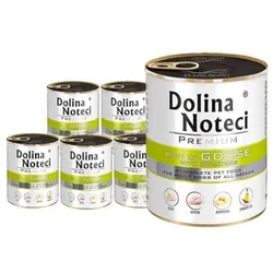Dolina Noteci Premium Gans mit Kartoffeln 6x800g + Deckel für 800g-Dose GRATIS!