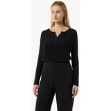 Comma, T-Shirt Schwarz 34