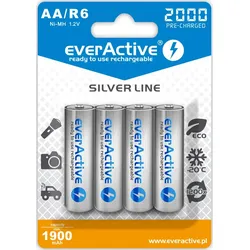 everActive EVHRL6-2000, Wiederaufladbarer Akku, AA, Nickel-Metallhydrid (NiMH),