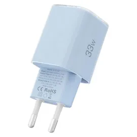 TECH-PROTECT Ncm33W 2-Port Pd33W/Qc3.0 Wandladegerät – Blau