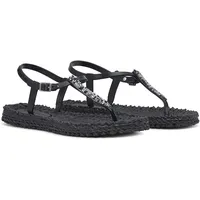 Ilse Jacobsen HORNBÆK | Cheerful10G | Flip Flops with Glitter | Black | 38 EU - 38 EU