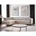 Sofnet Ecksofa Alice mit Schlaffunktion und Bettkasten, Wohnlandschaft mit einstellbare Kopfstützen, Couch, Sofa, Bettsofa, Schlafsofa Beige, (Paros 02),...
