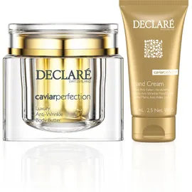 Declaré Caviar Perfection Luxury Anti-Wrinkle Body Butter 200 ml + Hand Cream 75 ml Geschenkset