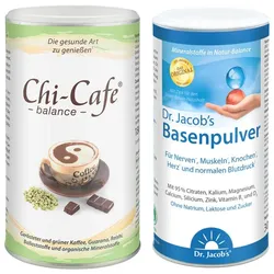 Chi-Cafe balance Wellness + Dr. Jacob's Basenpulver Original