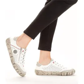 Rieker L0355 Damen Weit Weiß 37
