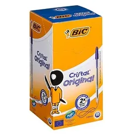 BIC Kugelschreiber Cristal Blau 0,4 mm 50 St.