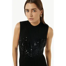 Comma, Minikleid Strickkleid Schwarz 36