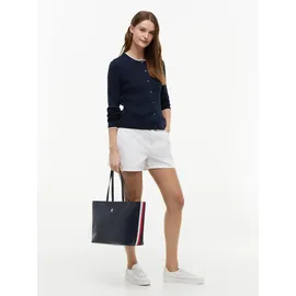 Tommy Hilfiger IM LATAM SIDE CORP TOTE Schultertasche Kunstleder Space Blue