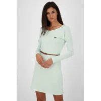 Alife & Kickin ALIFE and Kickin EllinAK A Longsleeve Dress Damen Sommerkleid, Kleid Mint Melange XL