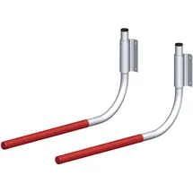 Alfer Universal-Fahrradhalter 550 x 270 mm rot