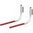 Alfer Universal-Fahrradhalter 550 x 270 mm rot