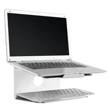 Ricoo Laptop Ständer für MacBook 11-15 Zoll Aliminium Laptopständer MTS-02 Universal Halter 360 Grad Drehbar Tastaturablage Notebook Halterung Schreibtisch Computer Lapdesk Laptoptisch